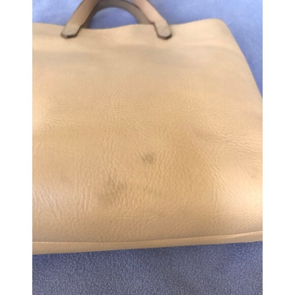 Madewell zip top transport crossbody tote natural buff - Picture 8 of 12